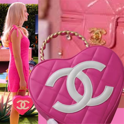 chanel barbie heart purse|vintage chanel barbie.